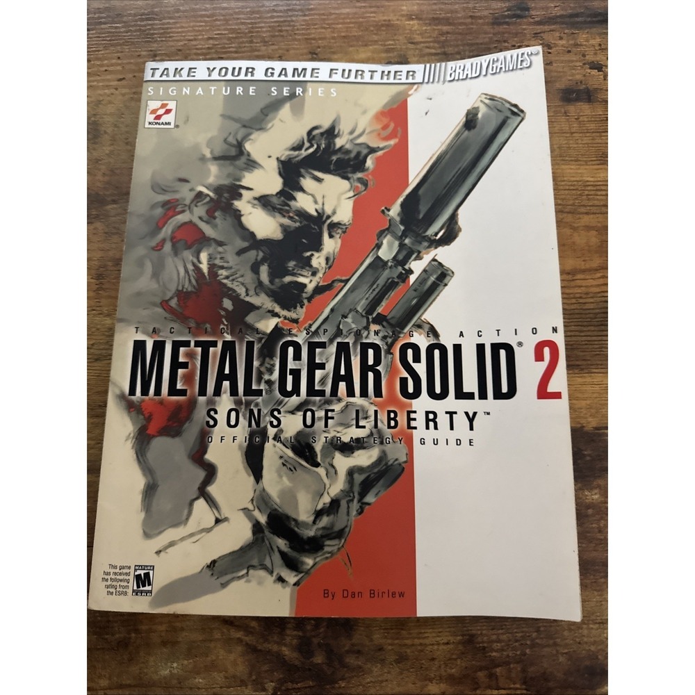 Metal Gear Solid 2: Sons of Liberty Official Strategy Guide | BradyGames | 2001